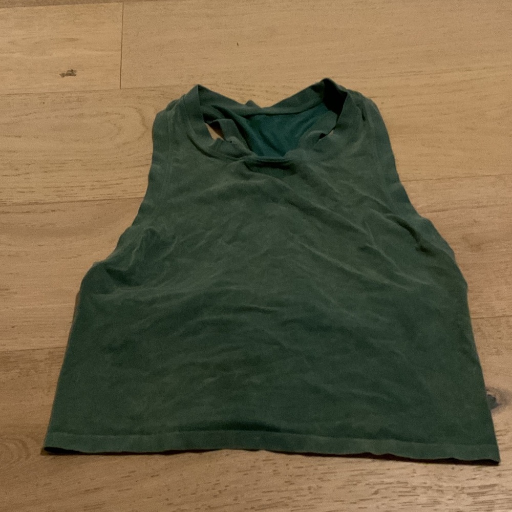 FP Movement by Free People Forest Green Crop Top